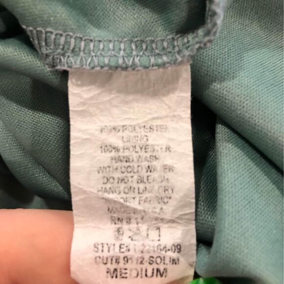 Medium Boutique Peach Love Sleeveless Floral Print Open Back Tunic dress C3712 - Picture 5 of 6